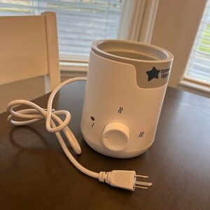 Tommee Tippee White Bottle Warmer